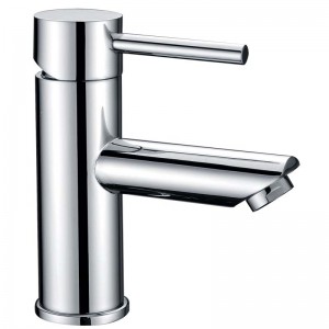 Otus Chrome Pin Handle Lead Free Basin Mixer